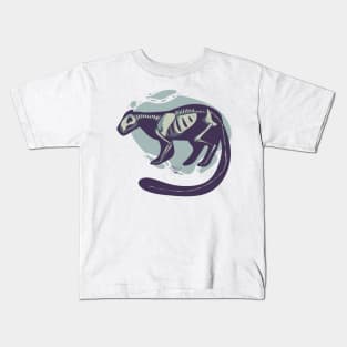 Snow Leopard Kids T-Shirt